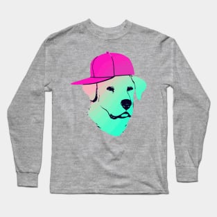 Cyber Labrador Dog Lover Retriever Long Sleeve T-Shirt